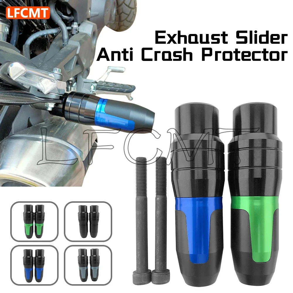 Motorcycle Falling Protection Exhaust Slider Crash Pad Protector Fit for BMW G310R G310GS G 310 R G 310 GS 2017-2022 2021 2020