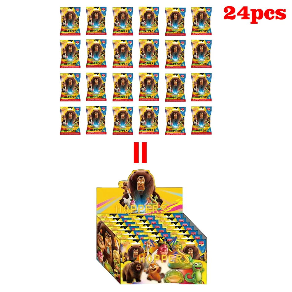 2026 Beaver Transformation Plan Blind Box Car Decoration Model Toys Set of 24 Random Pieces Birthday Gift Idea