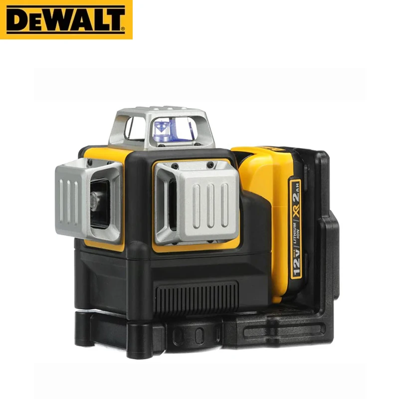 2024 Dewalt DW089LG 3 Sides*360 12 Lines Laser Level Horizontal Green Light tool Meter Outdoor Degree Vertical 12V Battery