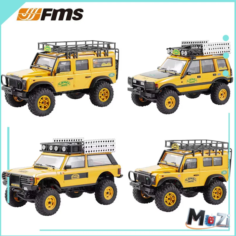 

Fms Fcx24m 1:24 Camel Cup Моделирование Defender 90/110 Первое поколение Range Rover Discovery Альпинизм Внедорожник Подарок