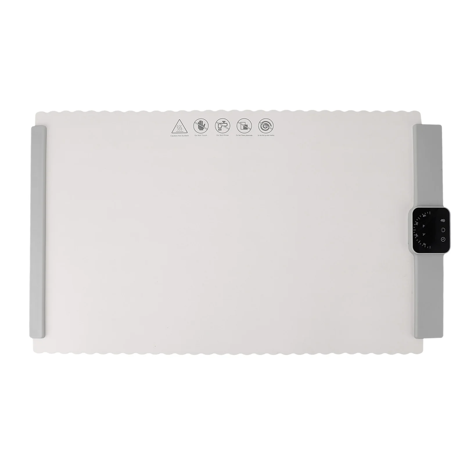 Wskins-Chauffe-aliments électrique enroulable avec affichage numérique, chauffage rapide, 5 réglages de température, minuterie 4, utilisation pour les fêtes, escalade 10s