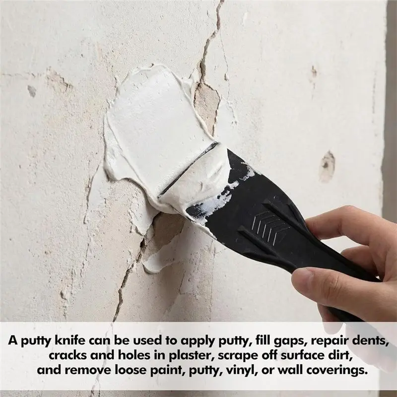 AC23-Scrapers Tool Knives 2 Inch Flexible Plastic Putty Knife 36 Pcs For Repairing Painting For Pasting Plaster Walls