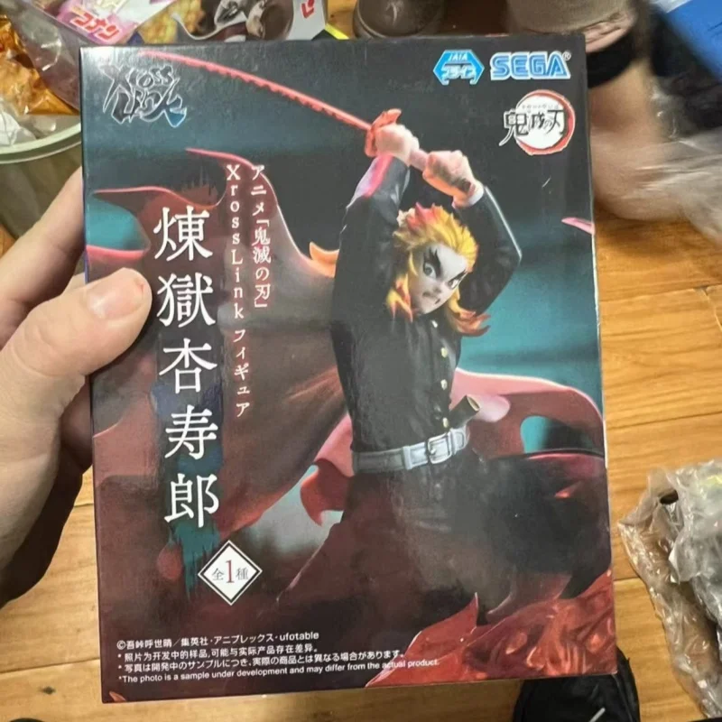 

In Stock S E G A Original Kimetsu No Yaiba Rengoku Kyoujurou Akaza Anime Characters Figure Model Toys Statue Garage Ornaments