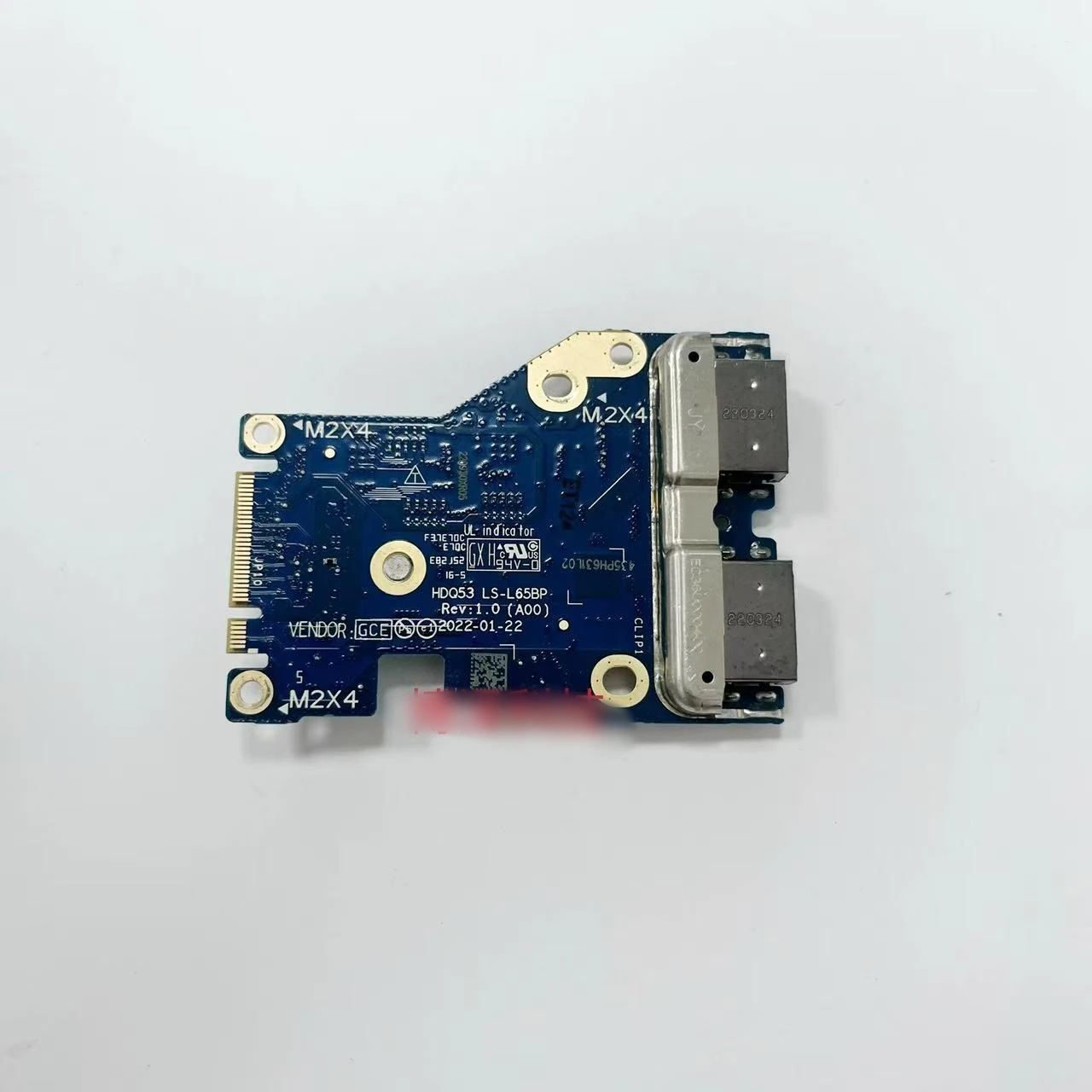 LS-L65BP original para placa pequena USB Dell Alienware M15 R7