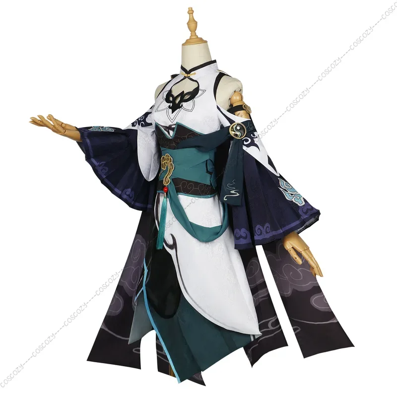 Fu Hua Cosplay Game Kostuum Thankai Impact 3e Cosplay Kostuum Vrouwen Fu Hua Pak Shokai Impact 3 Cosplay Kostuum Fuhua Jurk