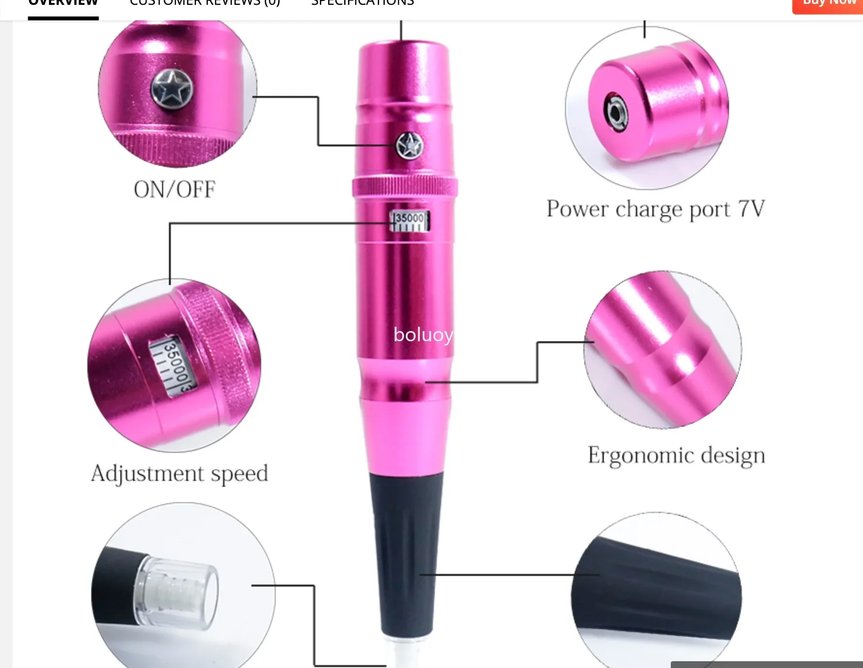 1 قطعة تجميل دائم Dermograph العالمي السويسري موتور الحاجب كحل الشفاه القلم ماكينة رسم الوشم التجميلي مع الوشم العالمي الإبر مجموعة