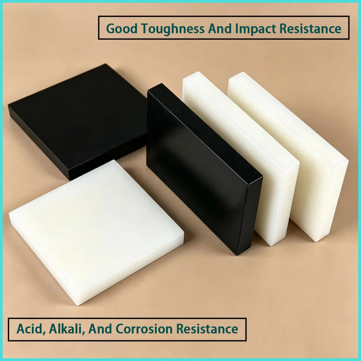 2-30mm thick polyethylene PE board is used for storage pads, wear-resistant liners, food contact equipment, etc