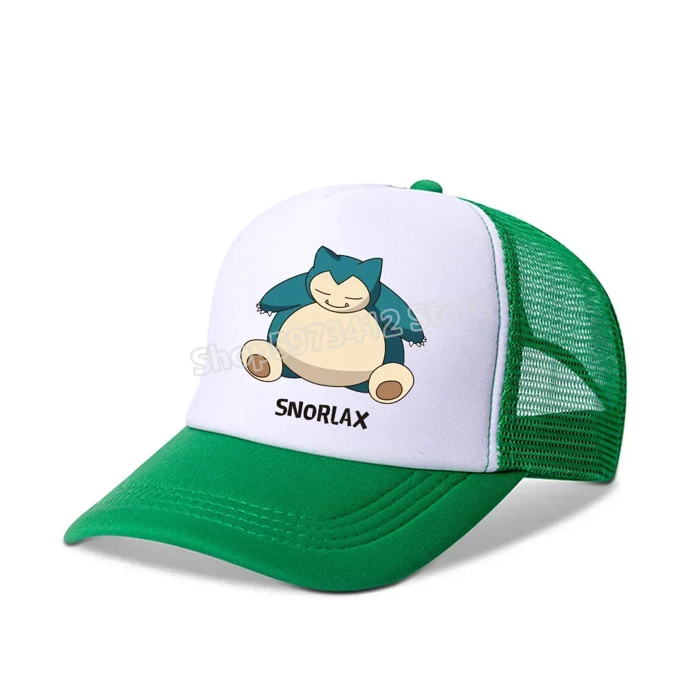 Pokemons Baseballkappe, Pikachu, Charizard, Gengar, Cartoon-Mütze, für Kinder und Erwachsene, Sommer, Outdoor, Sportmütze, für Jungen, lässige Modekappe, Geschenk