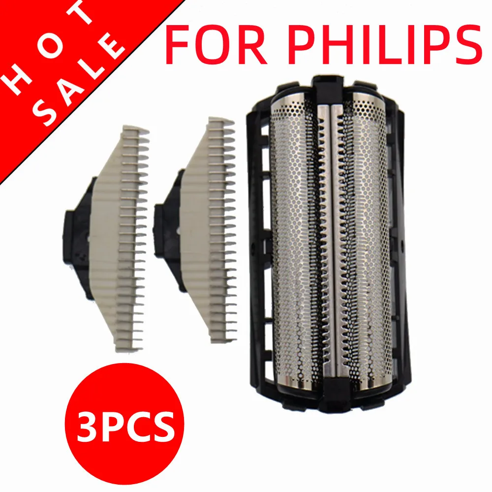 

100% New Headgroom Replacement Shaver head cutter blades and foil For Philips QC5550 QC5580