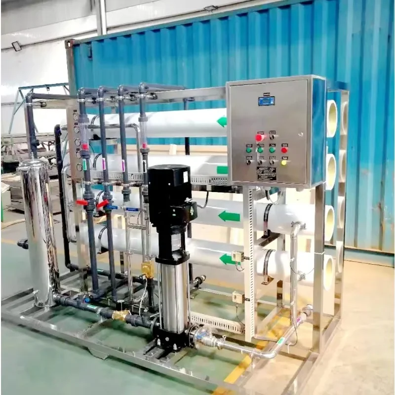Automated Reverse Osmosis Water Purification Machine Water Filter System with Pump PLC for Car Wash Equipment Wate