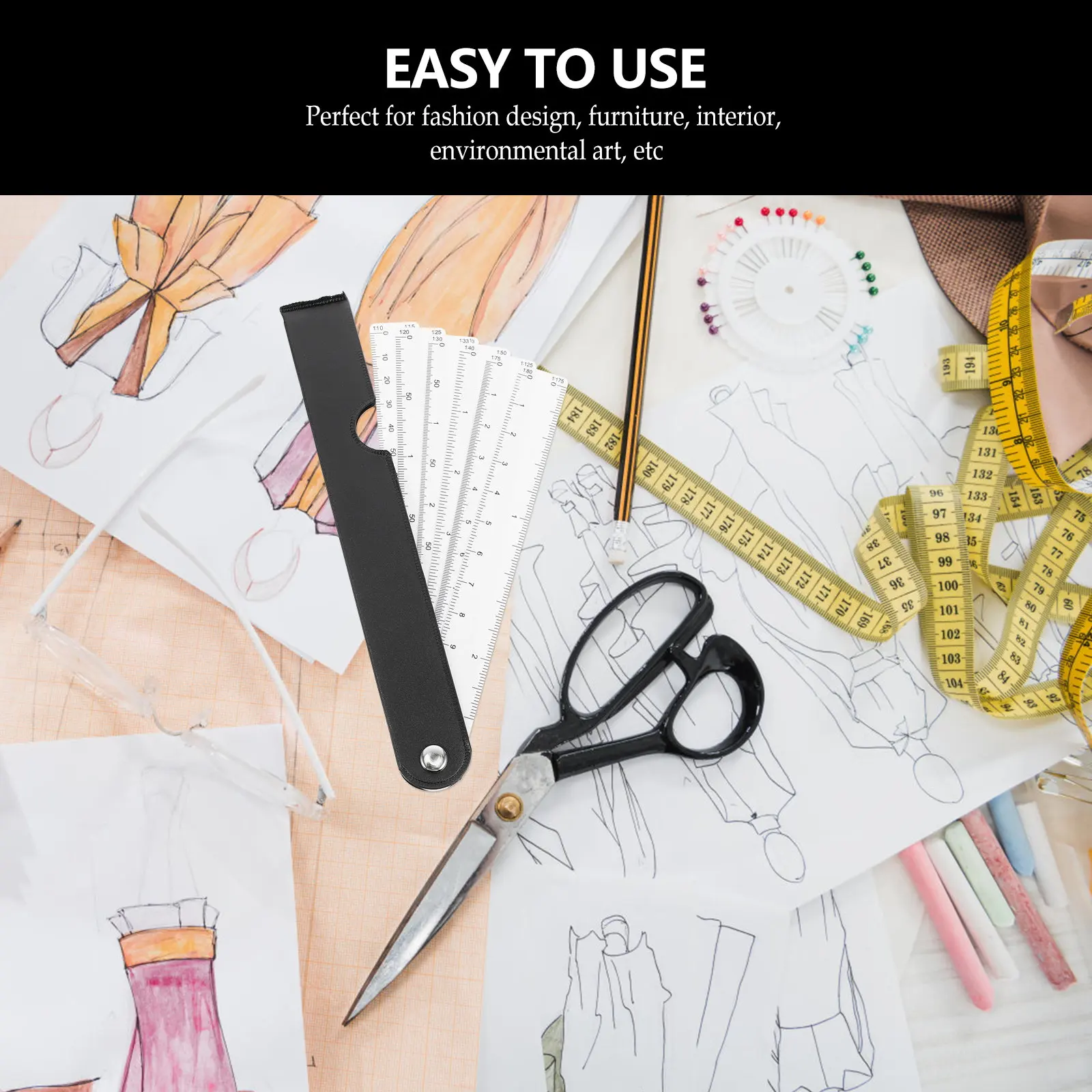 

Пластиковая складная секторная линейка: профессиональный инструмент для черчения, рисования, дизайна, архитектуры и интерьеров