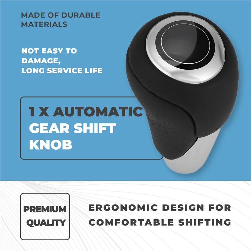 

Car Automatic Gear Shift Knob Leather Shift Lever For Mazda 3 5 8 MX-5 CX-5 CX-7 CX-9