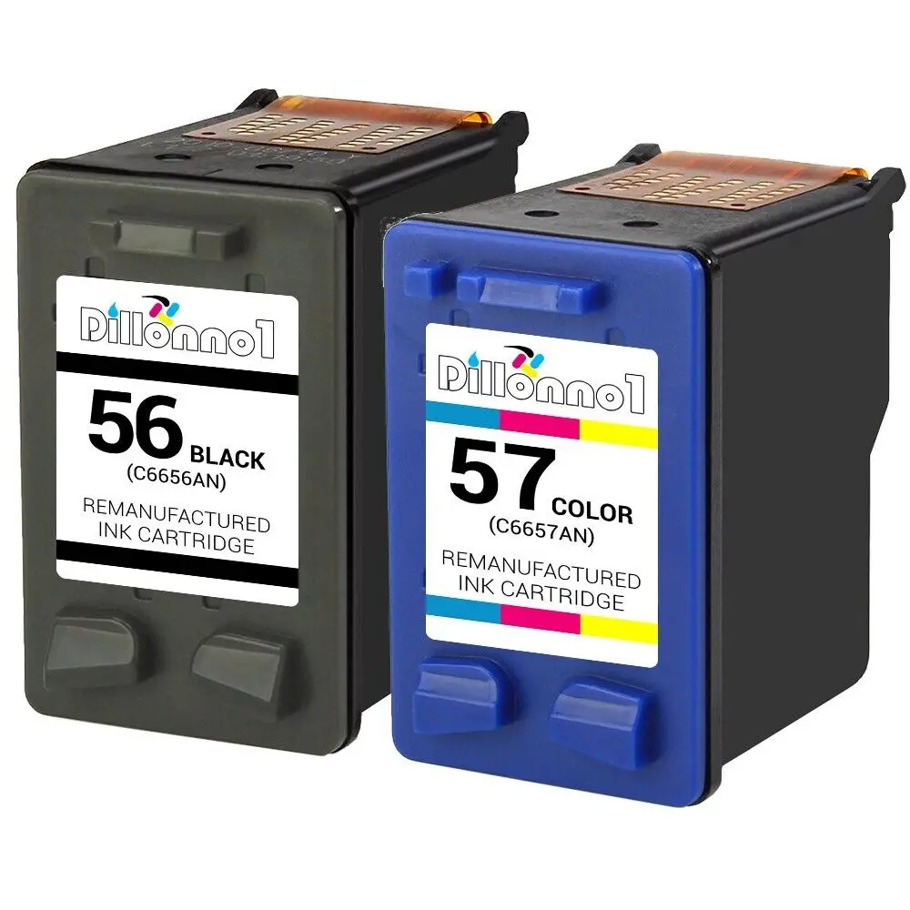 2pk do wkładów atramentowych HP 56 57 do drukarki OfficeJet 4215 4215v 4219