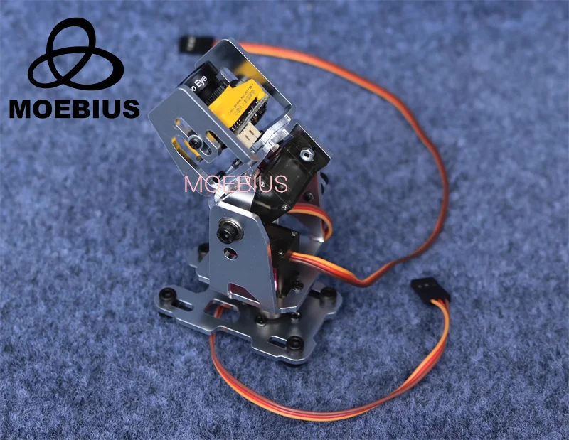 Servos de metal pan tilt suporte direção motor sky end fpv cabeça rastreamento dupla eixo aeronave modelo câmera