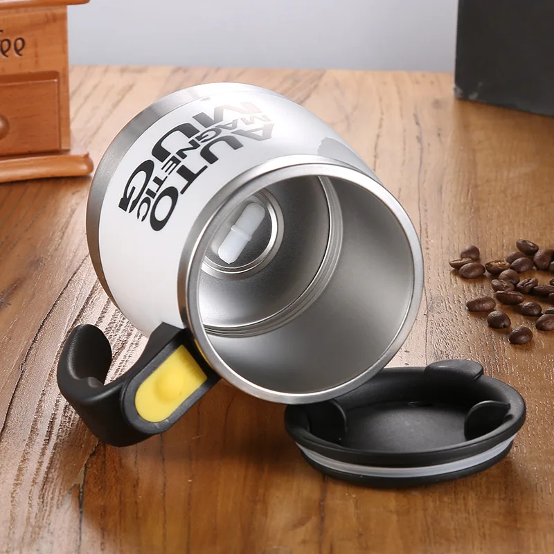 New Automatic Self Stirring Magnetic Mug Coffee Milk Mixing Cup Blender Lazy Smart Mixer Thermal Cup Creative Stainless Steel