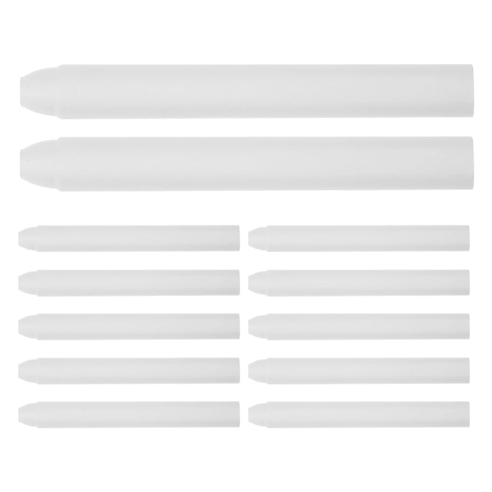 

12pcs Dust Free Chalk Washable Toddler Jumbo Colored 3 15x0 37 Inches White Multi Use Water Soluble Blackboard Sidewalk Teacher