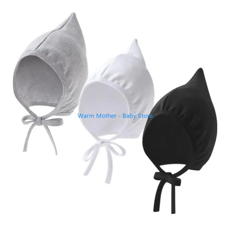 

Baby Hat Warm and Fashionable Toddlers Fetal Caps Breathable Infants Bonnet 57QE