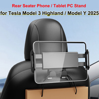 for Tesla Model Y Juniper 2025 Rear Seater Phone Mount Stand Tablet PC Holder in Front Seat Backrest Back Model 3 Highland Hook