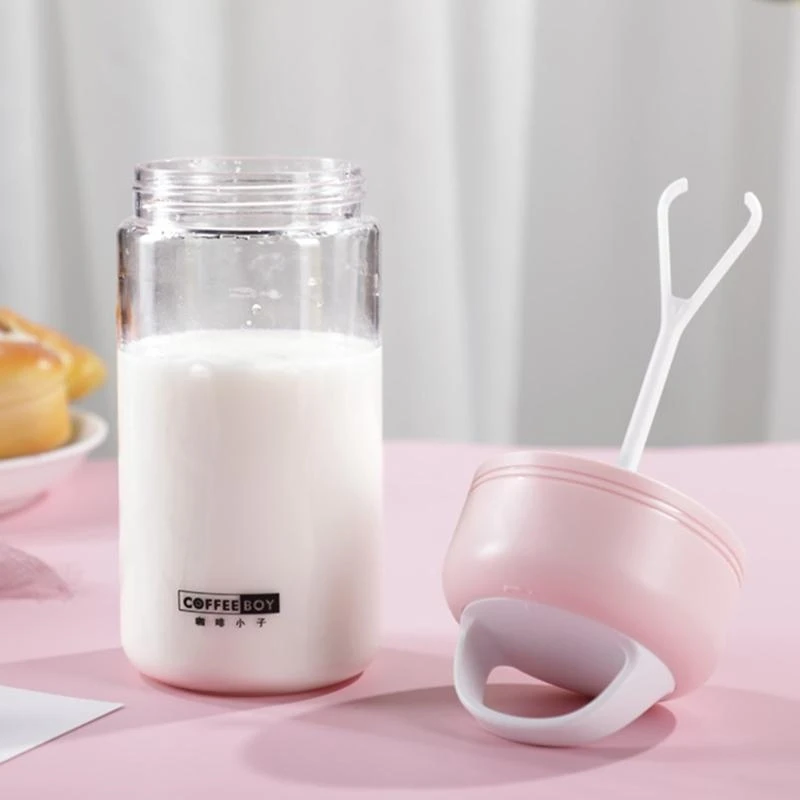 電気タンパク質シェーカーボトル女性自動自己攪拌カップ小さな旅行コーヒーマグミキシング