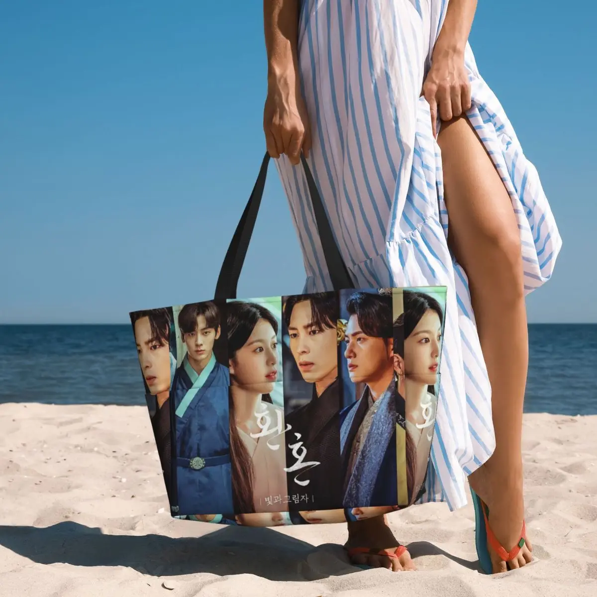 

Kdrama Alchemy Of Souls Light And Shadow Beach Tote Bag Sport Gym Yoga Duffle Large Tote Bag Women Travel Bag Fitness bag