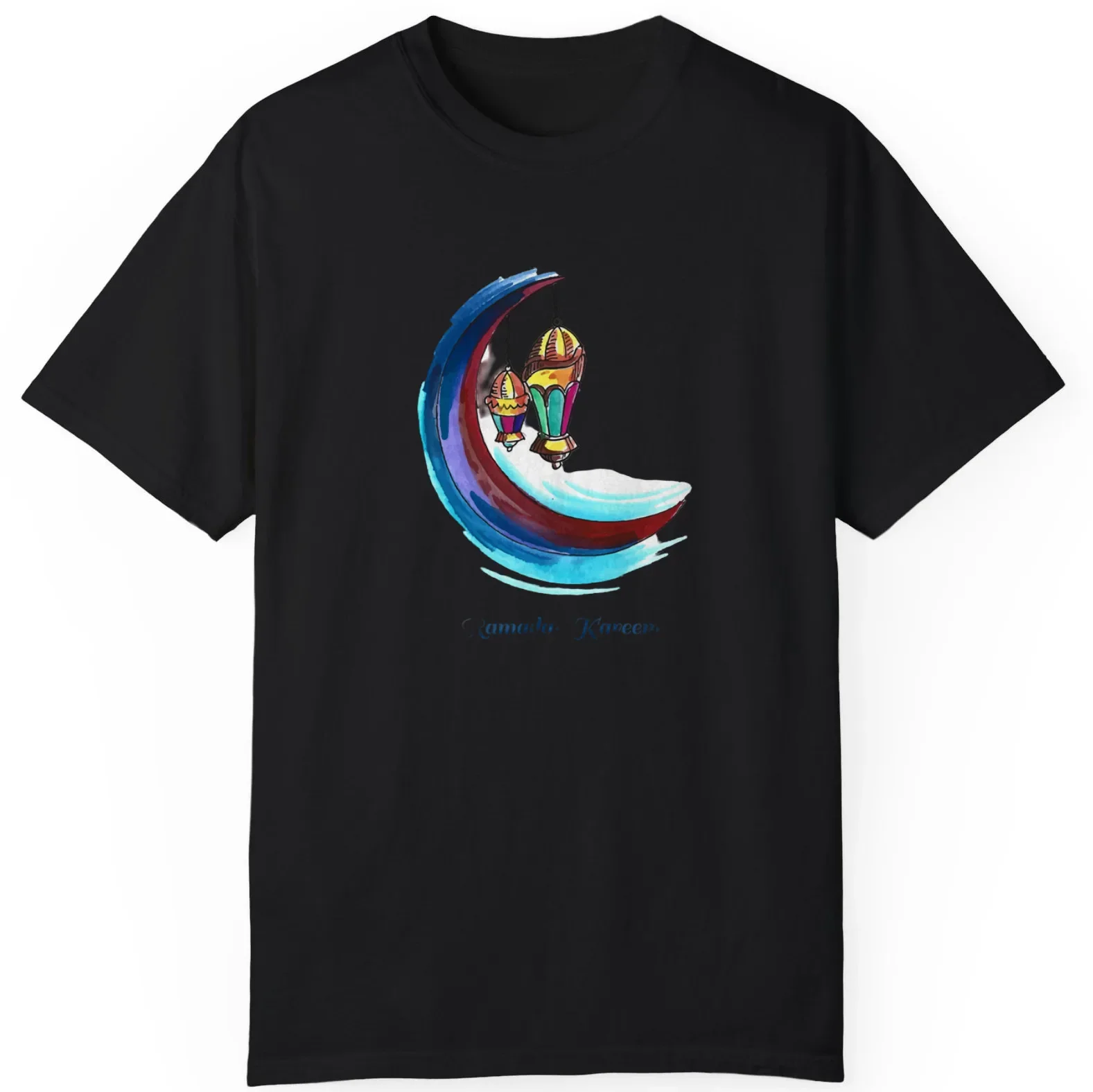 Moon Ramadan Kareem Card 10th Muharram Unique Gift Unisex T-Shirt S-5XL