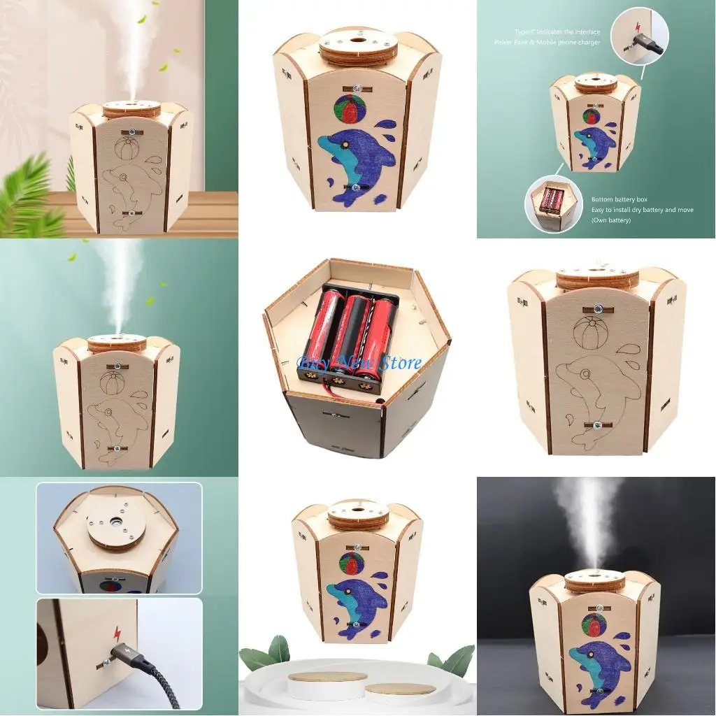 

20CE Children STEM Science Experiment DIY Assemble Humidifier