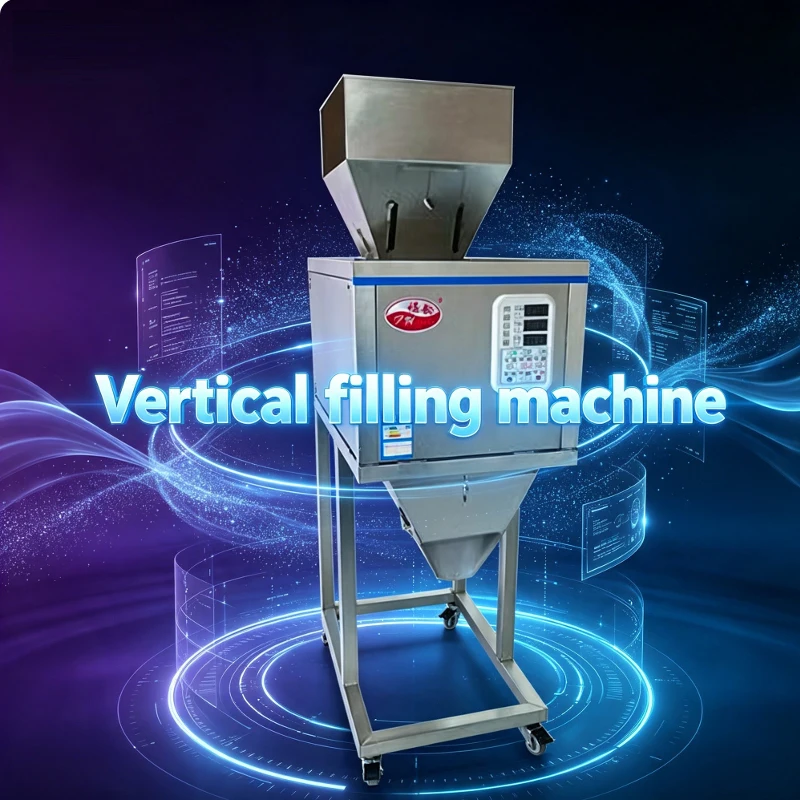 Automatic quantitative sealing machine Tea Bag Packing Machine automatic weighing machine granule filler Spiral version