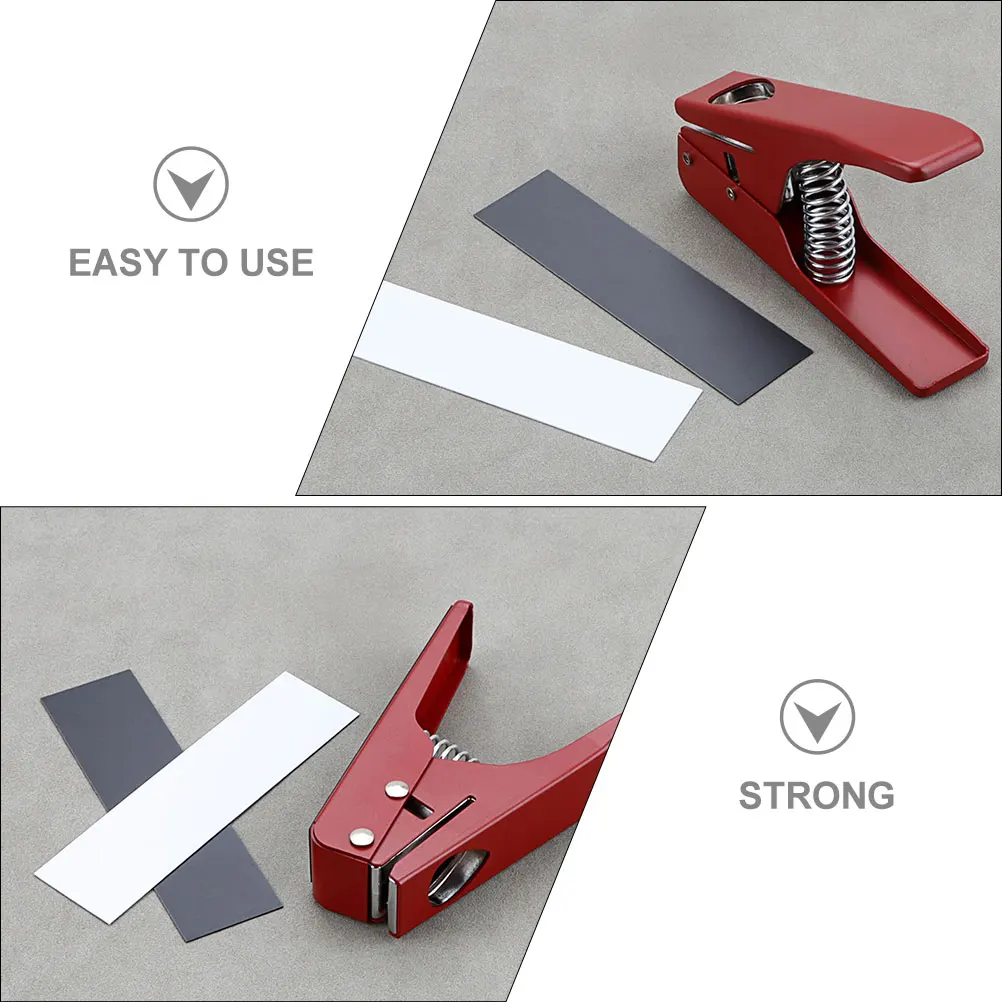 

Guitar Pick Punch DIY Tool for Customizing Picks Red R26C Metal Wear Resistant Unique Gifts Bass Accessories