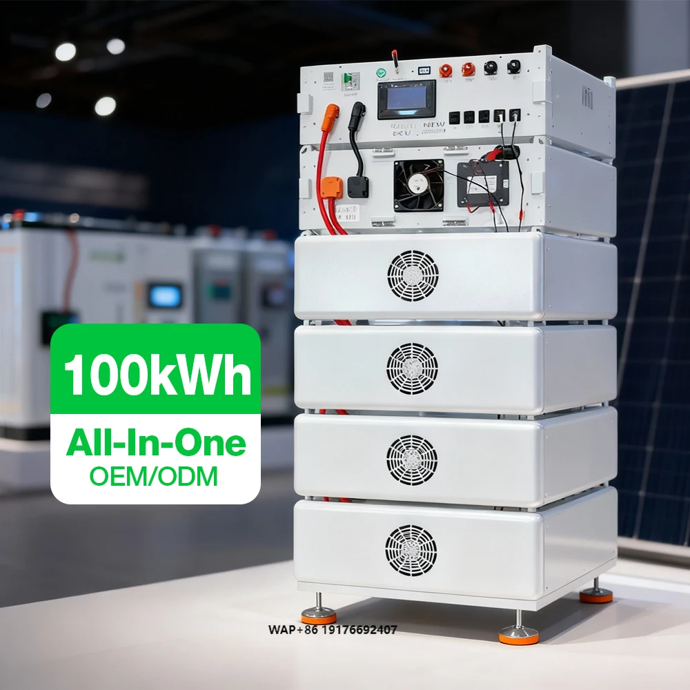 High Voltage 614V 157AH 96KWH Energy Storage LiFePO4 Battery Lithium Industrial and Commercial Cabinet 102.4V 16KWH