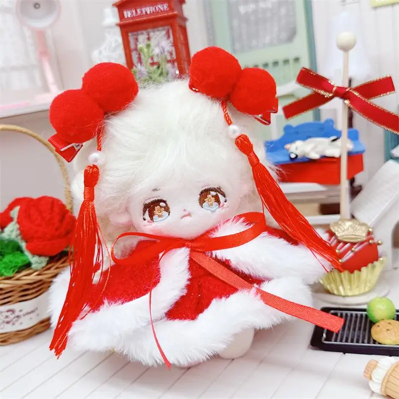 New Arrive 10cm Doll Clothes New Year Christmas Onesie Dress Up Doll Accessories Cultivate Hands-on Ability Children's Gift Toys