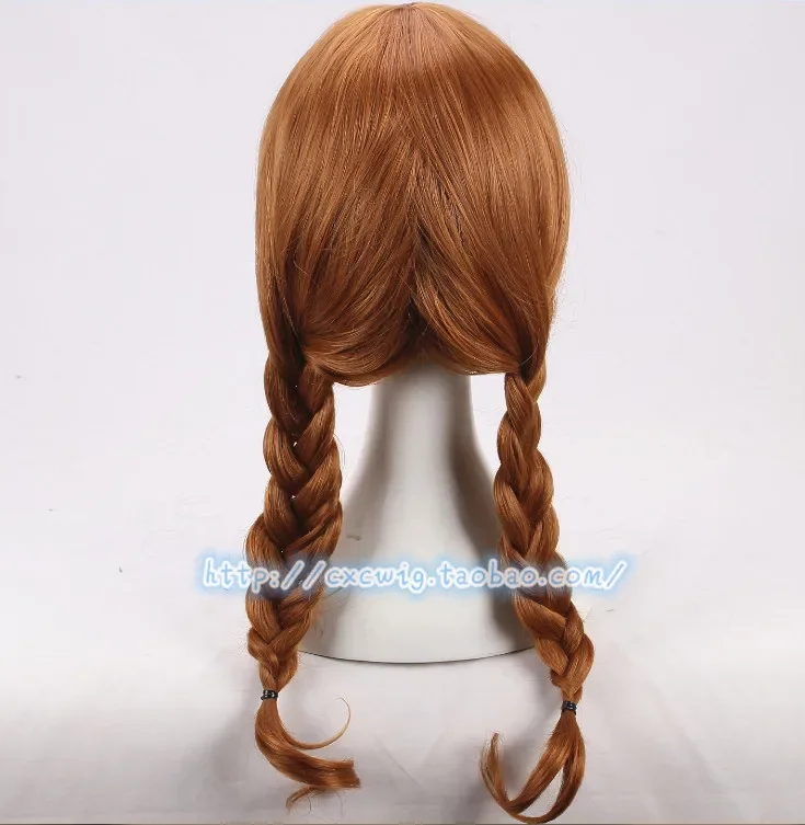 Horribles tresses orange ultraviolettes pour femmes, Halloween, Cosplay, Annabelle, 303