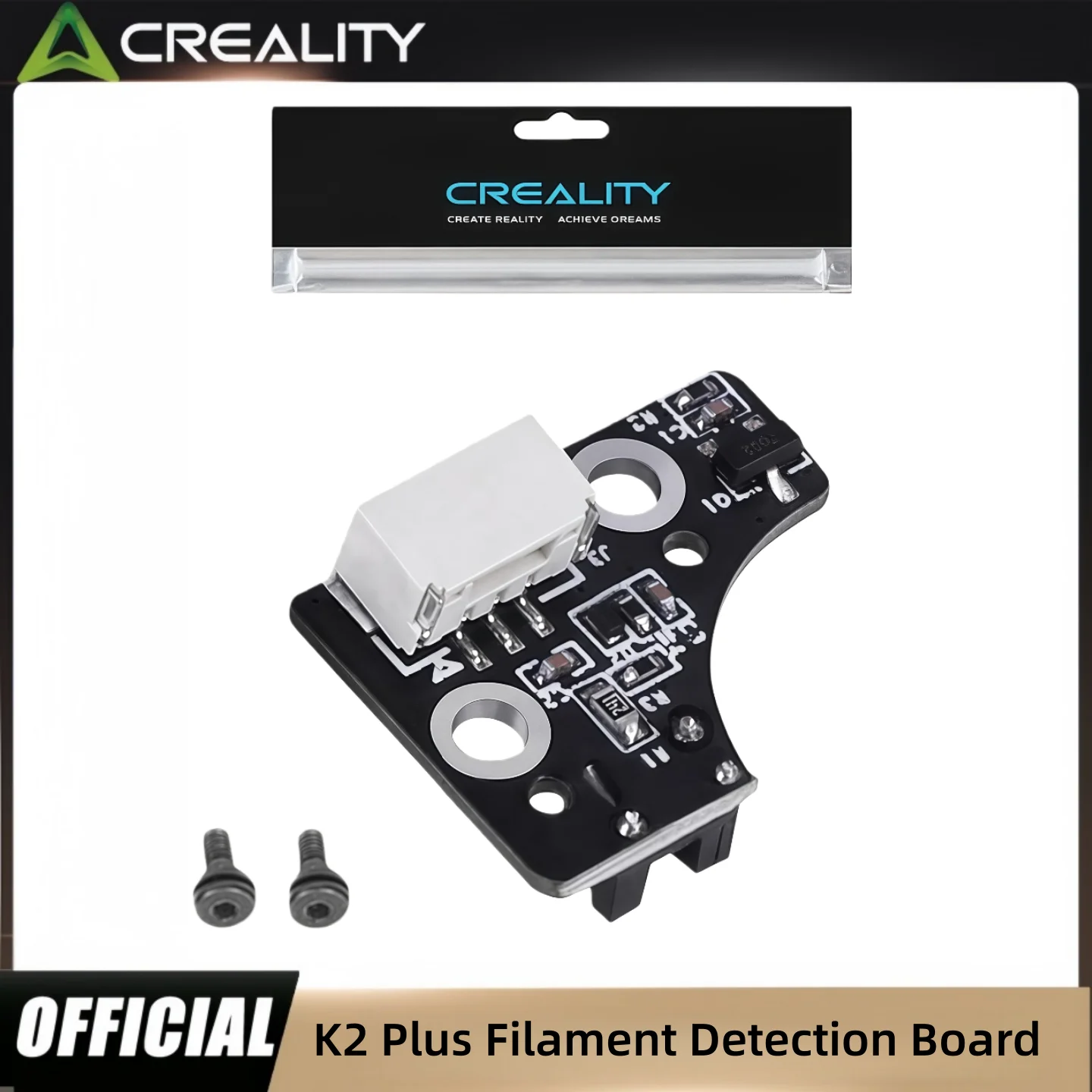 Creality Official K2 Plus Filament Detection Board Photoelectric Filament Break Sensor Module for K2 Plus Combo/K2 Pro/K2