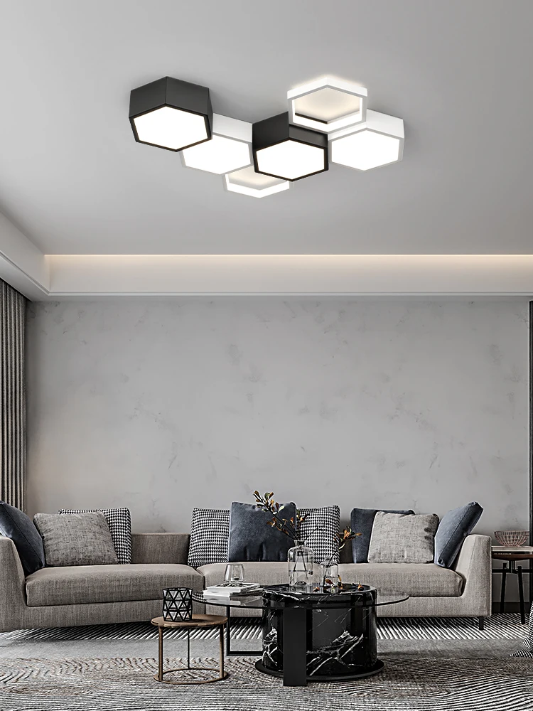 Ultrathin Triangle Ceiling Lights lamps for living room bedroom lustres de sala home Dec LED Chandelier ceiling