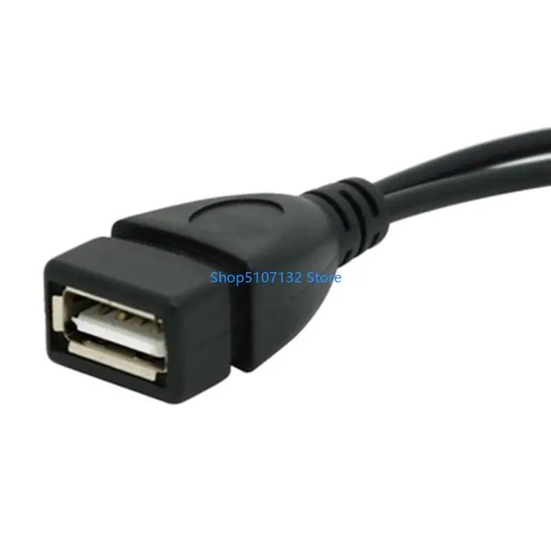 87HD Fast Speed Transmission OTG USB Female Splitter Adapter for Phone