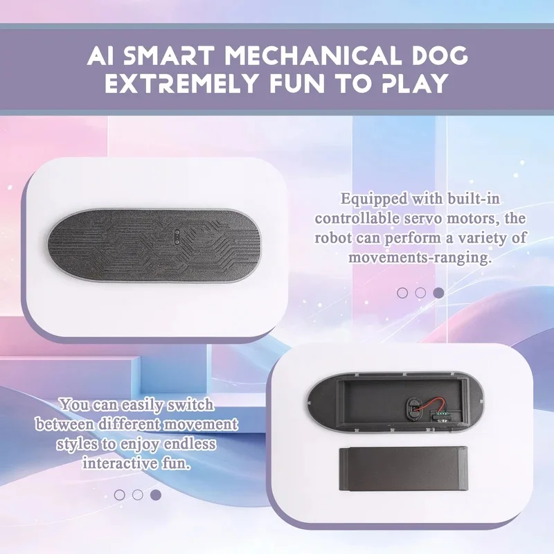 2026 New AI Desktop Robot, Multilingual Chat & Interactive Dancing, Cute Desktop Companion, Great Gift