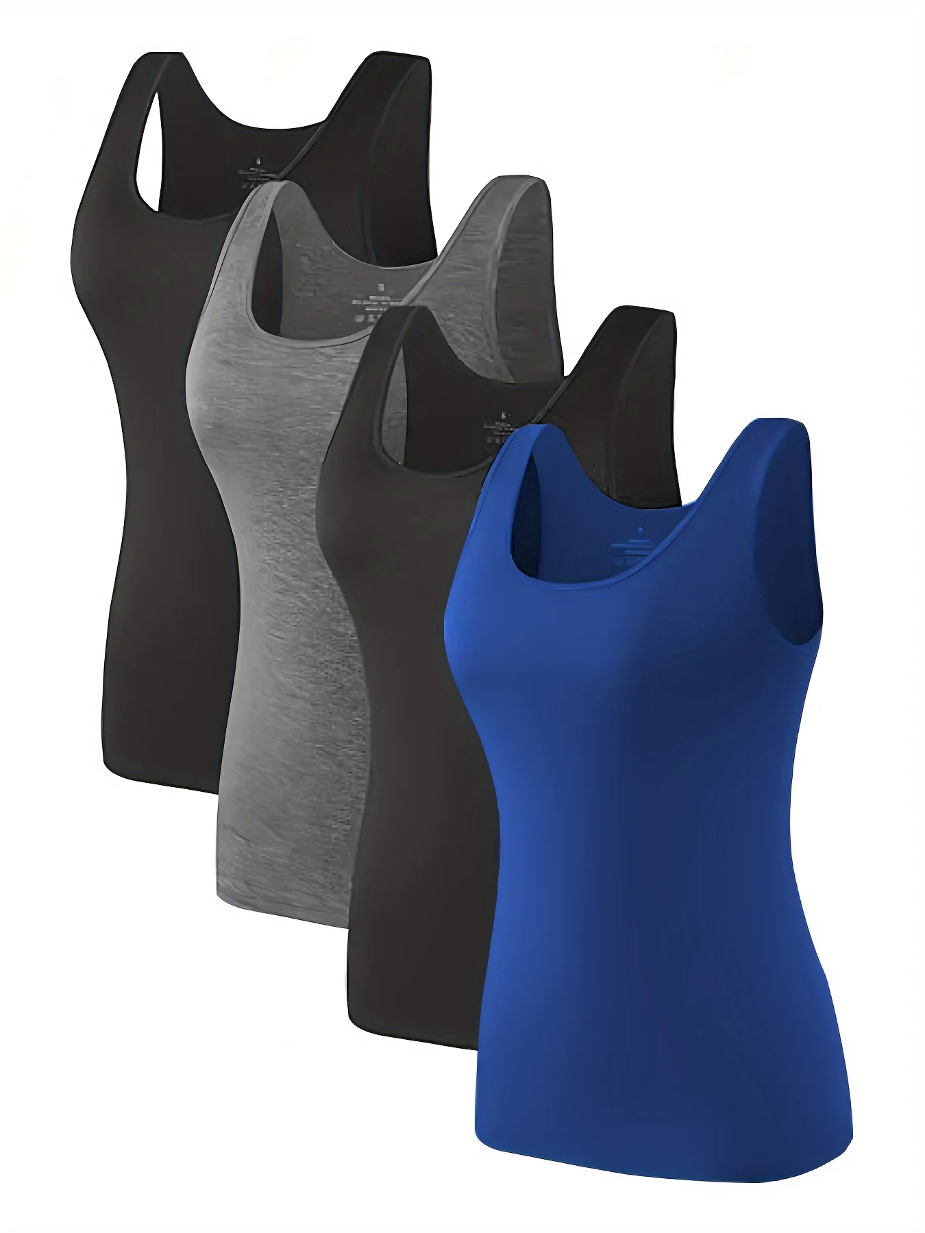 4-Pack Air Curve Stretch Vest Women's Slim Fit Tank Top