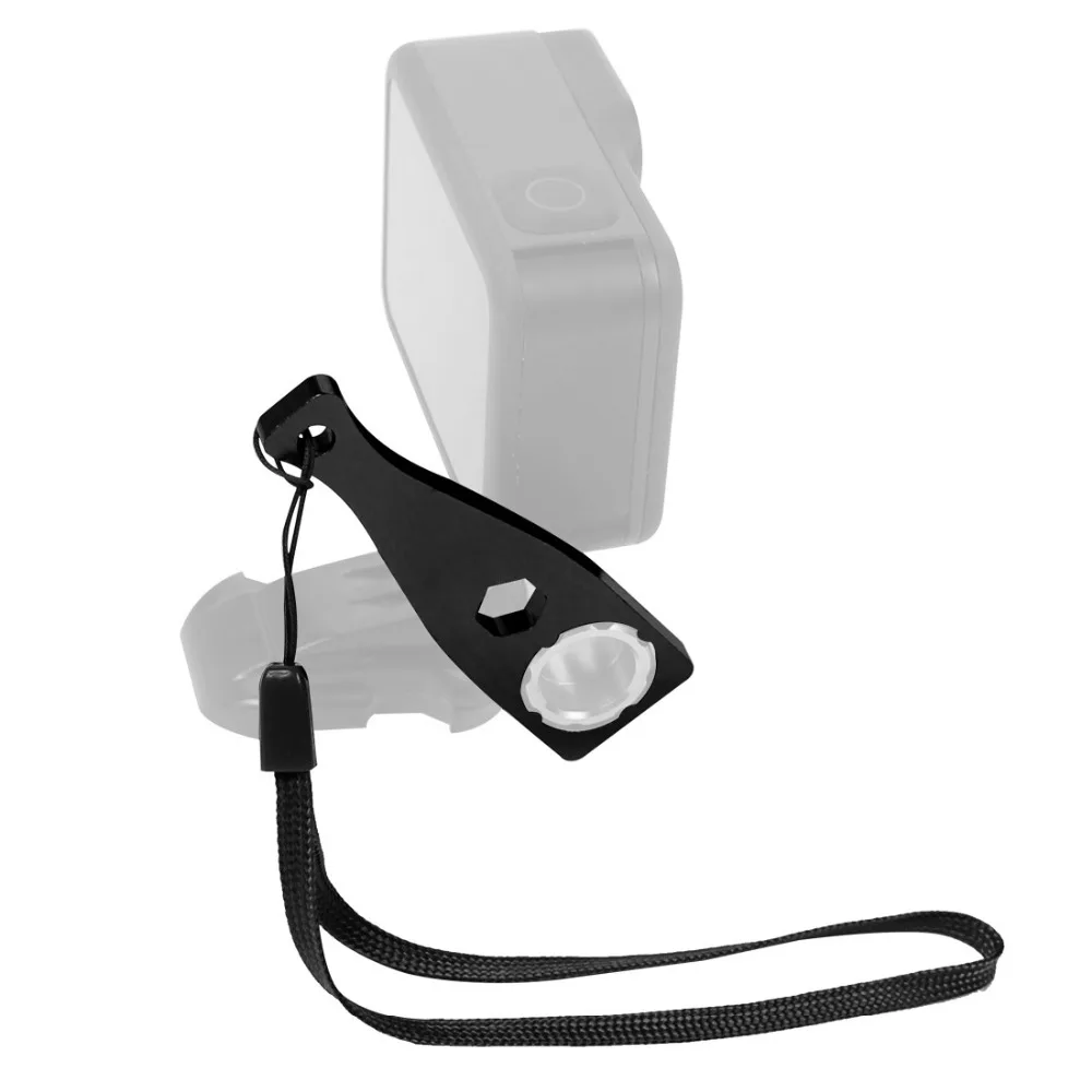 Aluminium-Knopfschlüssel für Gopro Hero 13 12 11 DJI Yi SJcam Sport-Action-Kamera M5 Rändelschraube, Stativ-Adapter-Zubehör – Detail 6