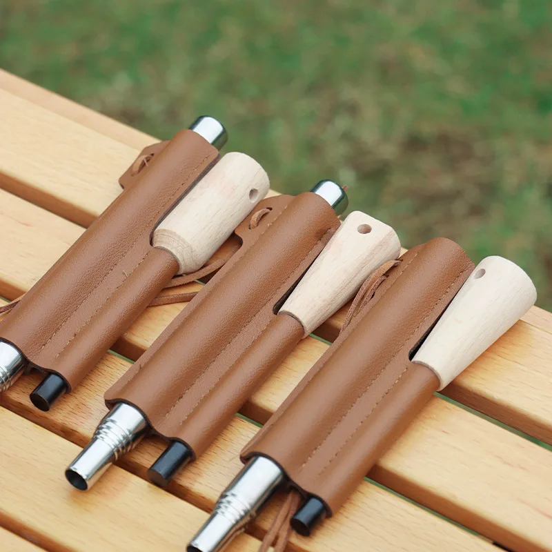 

Portable Windproof and Waterproof Lighter Multifunctional Magnesium Stick Set Camping Fire Equipment Wilderness Survival Tool