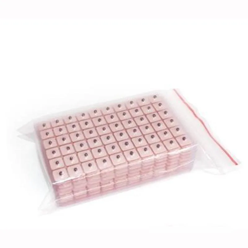 Bom efeito 600 pçs orelha acupuntura massagem terapia agulha remendo auricular auriculoterapia vaccaria cuidados com a orelha sementes adesivo