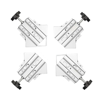 A52I-4Pcs Corner Clamps For Woodworking, 90 Degree Angle Clamps, Woodworking Corner Clip Adjustable For Woodworking