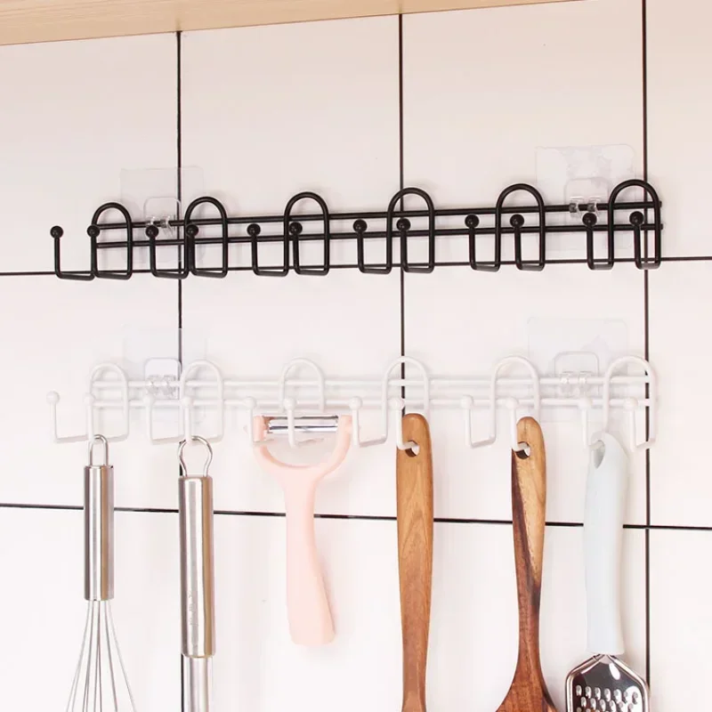 Metal Organizer Shelf Hanger Storage Hooks Kitchen Storage Rack Cupboard Shelf Hanging Hook Organizer Closet Glass Mug Holder