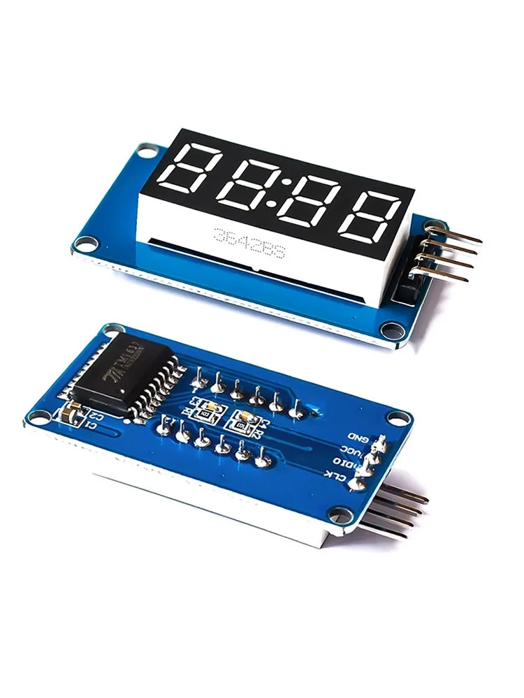 TM1637 LED Display Module For Arduino 7 Segment 4 Bits 0.36Inch Clock RED Anode Digital Tube Four Serial Driver Board Pack
