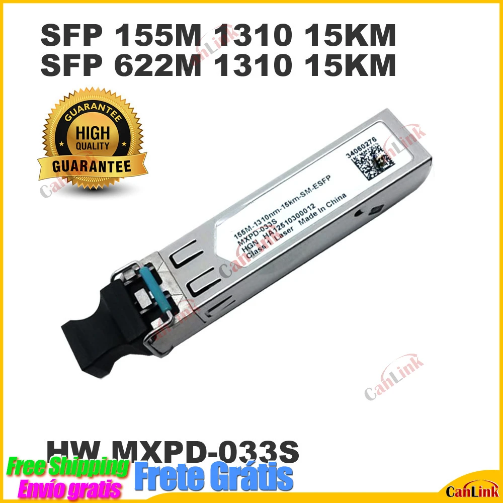 

High Quality Warranty 55m 622m - 1310nm - 15km - Sm - Esfp SFP 100m Single Mode Optical Module