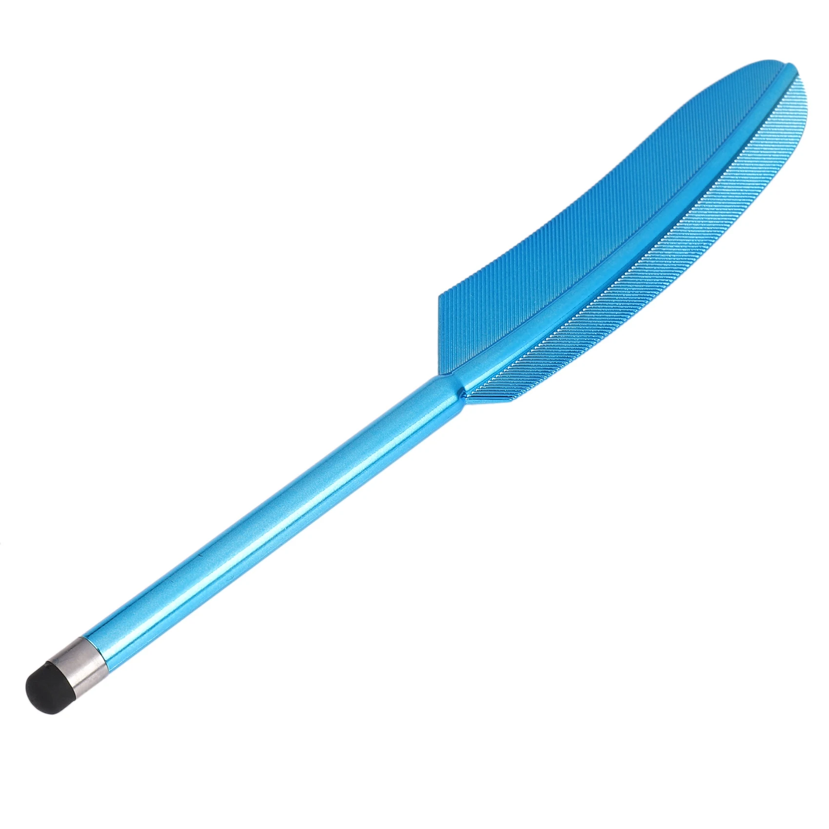 10 x Colorful Feather Handle Portable Stylus/Stylus Touch Pen Multi-function Earphone Plug Protection Cap Headset for Smartphone