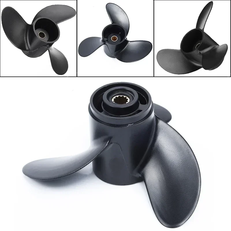 3R1W64516-0 Aluminum Alloy Propeller Outboard 7.8x8 High-Quality For Tohatsu/Mercury Outboard Motor 5 6HP Accessories Parts USEF