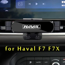 Car Phone Holder For haval F7 F7X 2020 2021 2022 Car Styling Bracket GPS Stand Rotatable Support Mobile Accessories