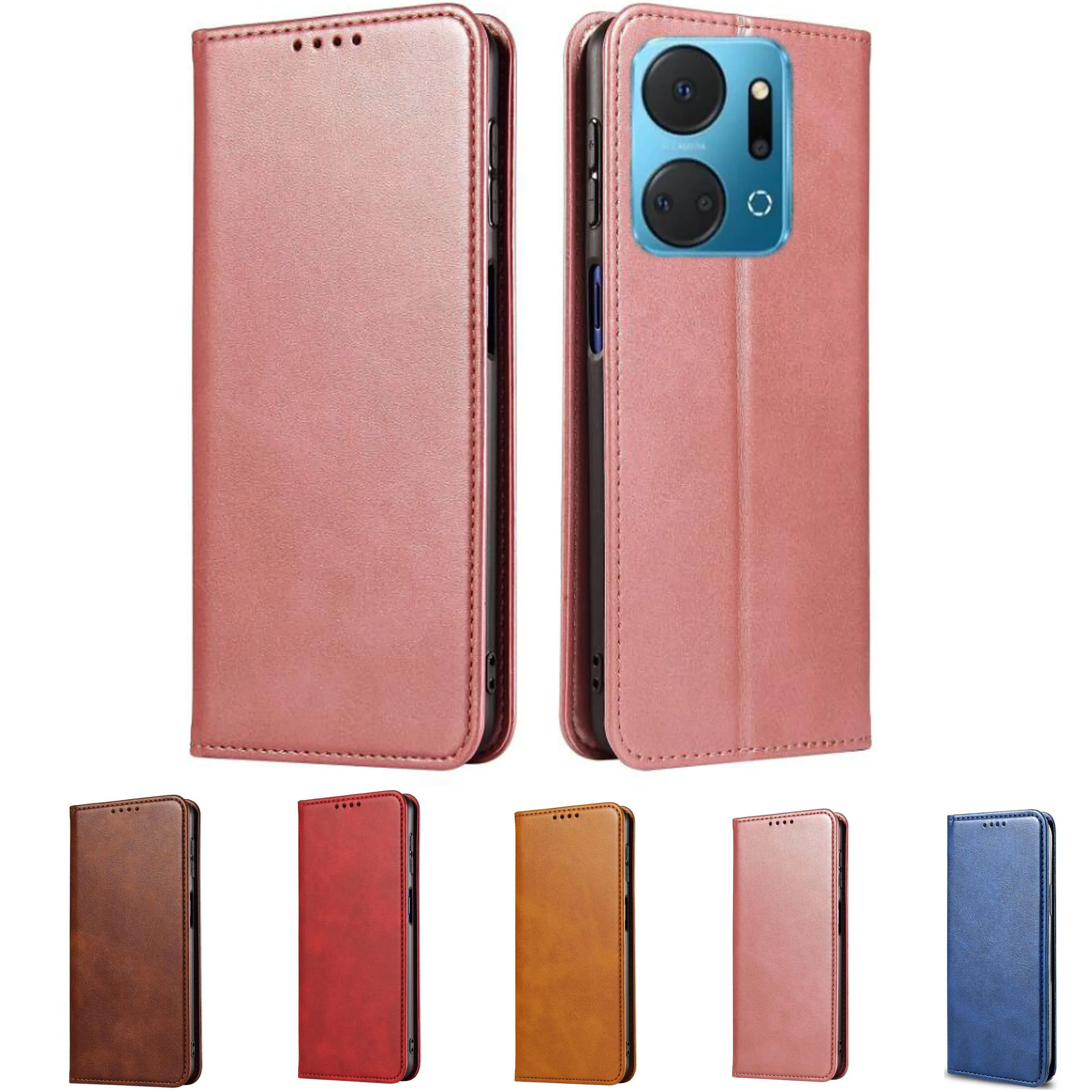 Leder Flip Phone Brieftasche für Ehre x7a plus 6.75 "honorx7aplus honorx7a x7aplus Leder Flip Case mit Stand abdeckung