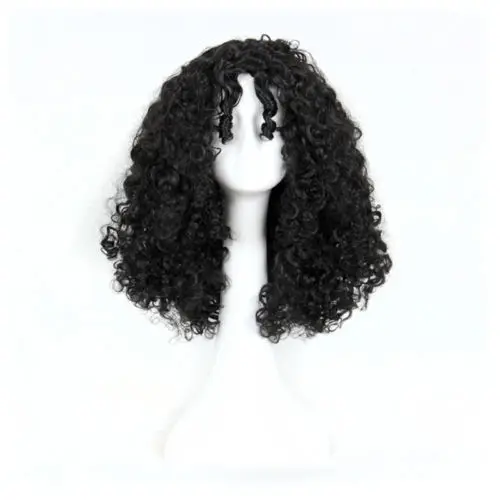 

Women Curly For Cosplay Afro Black Wig Mother Gothel Halloween Full Wig