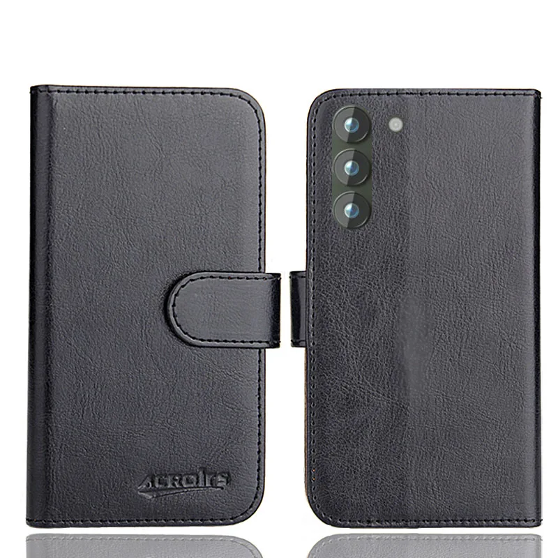 Funda KXD A09 de 6 colores con tapa ultrafina a la moda dedicada Retro de cuero suave exclusiva para teléfono Crazy Horse