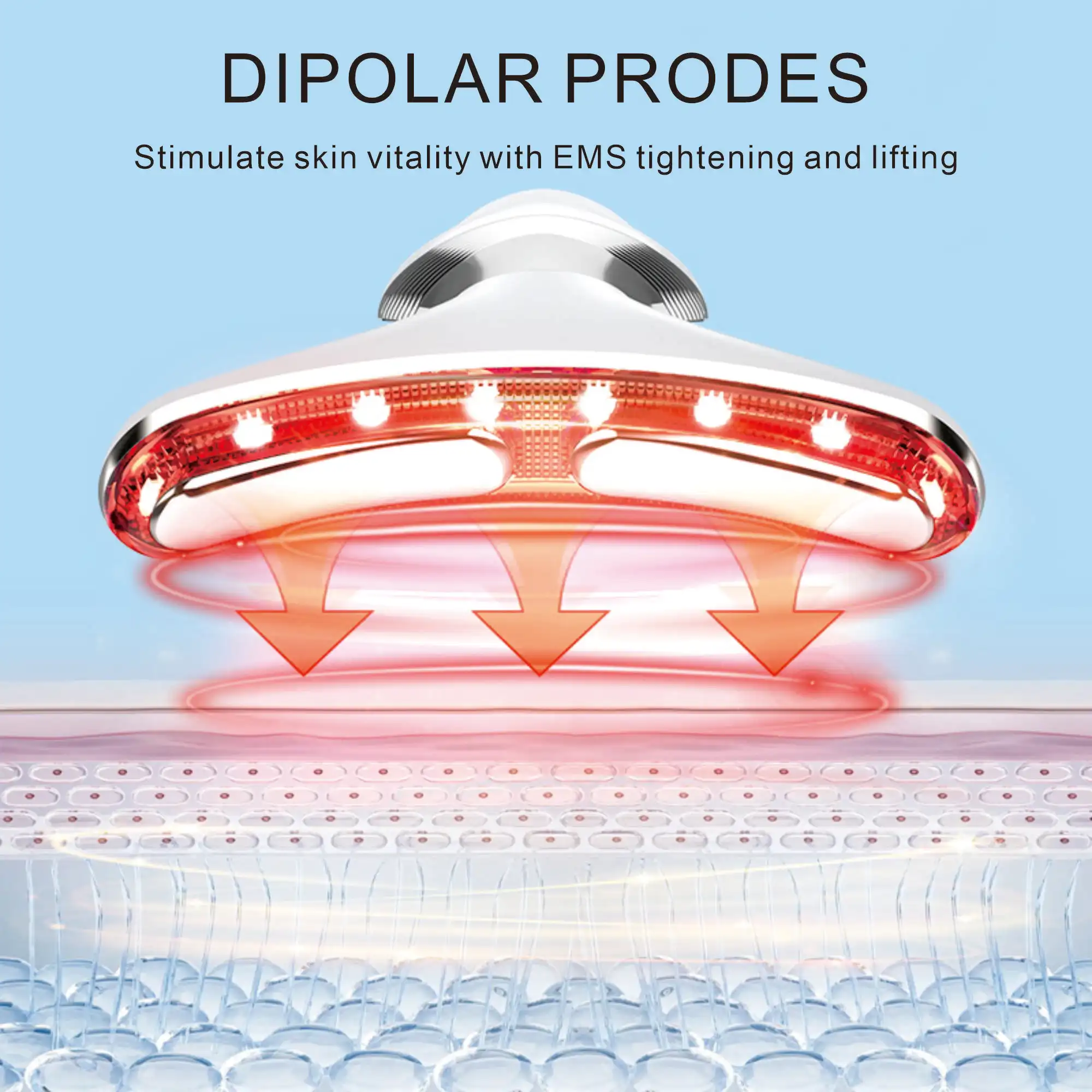 เครื่องนวดยืดผิวแบบพกพา 5 สี, เครื่องนวดหน้า, อุปกรณ์ความงามยกกระชับคอ, เครื่องมือสร้างรูปร่างใบหน้า, เครื่องนวดคอ